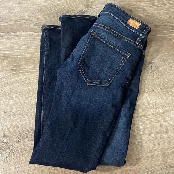 joie Sz 25 Dark Wash Mid-Rise Skinny Jeans - Picture 3 of 7